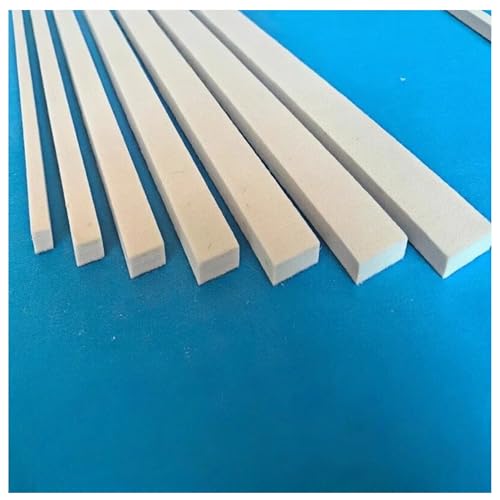 Industrial Wool Felt Strips - 10 Pcs, 2000mm×20mm, Thickness 1mm-10mm, Oil Absorbing & Filtering Felt for Machinery, Polishing, Sealing 2000 * 20MM=10pcs 3MM