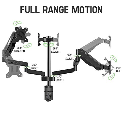 MOUNTUP Triple Monitor Stand MU0006 - Image 4