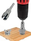 1Pcs Power Wing Nut Driver 1/4 Quick Connect Hex Shank Socket Wrenches Tool for Panel Screws Eye C Hook