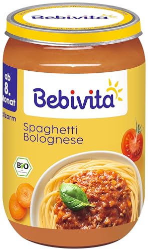 Bebivita Menüs ab 8. Monat Spaghetti Bolognese, 220g