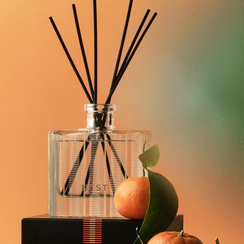 Image of NEST New York Reed Diffuser Liquid Refill, Sicilian Tangerine - 5.9 fl oz - Fragrance for Up to 90 Days - Flame Free