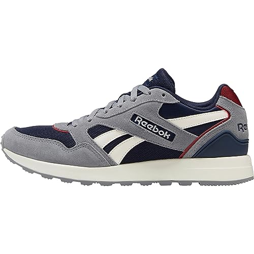 Reebok Mixte GL1000 Baskets, Vector Navy Chalk Classic Burgundy, 42 EU Reebok Mixte GL1000 Baskets, Vector Navy Chalk Classic Burgundy, 42 EU