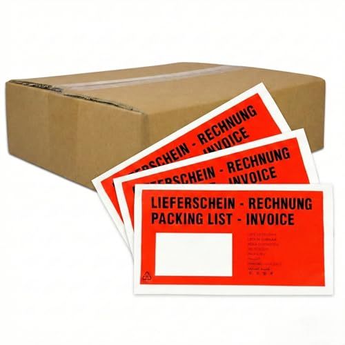 baytronic Dokumententaschen, DIN lang, rot schwarz bedruckt...