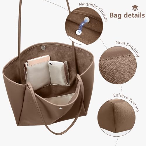 Bolso Tote vegano de 16L para mujer miniatura 6