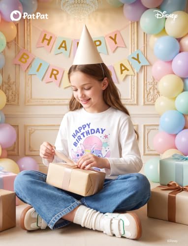 Image of Disney Kids Birthday Shirts 2-9Y, Cute Graphic Tees, Birthday Party Outfit