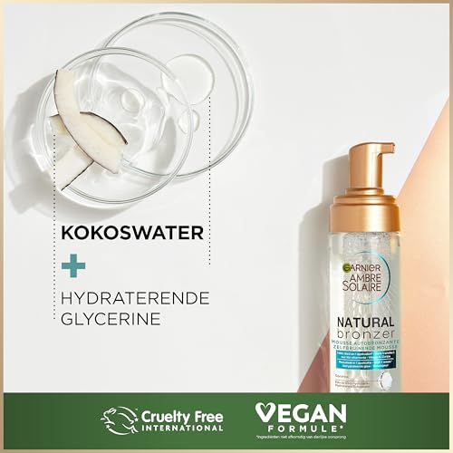 Garnier Ambre Solaire Natural Bronzer Mousse - 200 ml