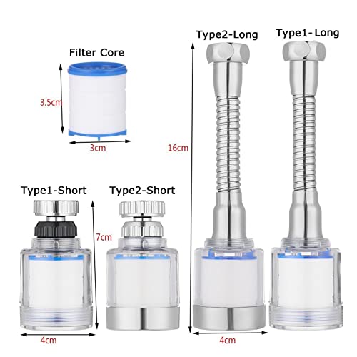 Extensor conector de grifo anticaídas y salpicaduras para fregadero de cocina 5
