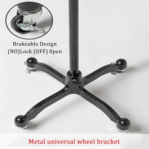 Female Mannequin Dress Form with Metal Stand, Clothing Display Model for Retail, Jewelry & Dress Presentation, Adjustable Torso Manikin for Fashion Displays, L84