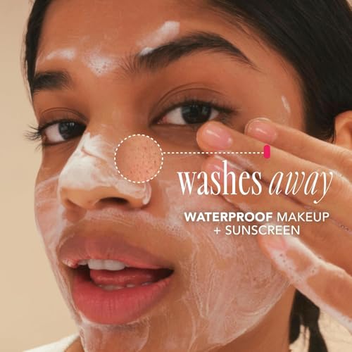 The Face Shop Rice Water Bright Foaming Facial Cleanser with Ceramide, Gentle Face Wash for Hydrating & Moisturizing, Vegan Face Cleanser, Makeup Remover, Korean Skin Care for All Skin Types, 300ml - Image 6