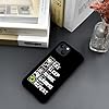Funny Anime Style Otaku Slogan Hybrid 2-Layer Protective Phone Case for iPhone 16 Pro Black - Image 5