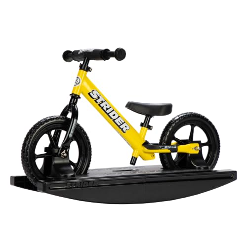 Image of Strider Sport 2-in-1 Rocking Bike - Helps Teach Baby How to Ride a Balance Bicycle - for Kids 6 Months to 4 Years-Easy Assembly, Tool-Free Adjustments