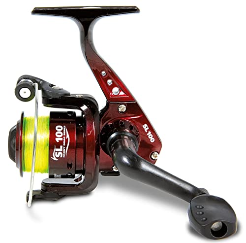 Lineaeffe Mulinello da Pesca Imbobinato Vigor SL FD 200 con Frizione Anteriore Precisa e Potente da Spinning Bolognese Feeder Fondo Mare Trota Lago Leggero e Affidabile