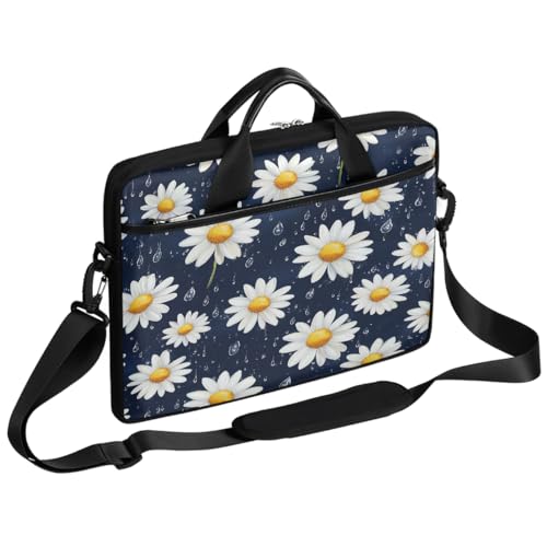 Maletín para portátil con diseño floral para 15 pulgadas miniatura 1