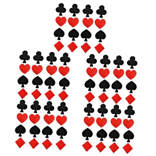 WOFASHPURET 5 Series Póker Cubiertas De Mama Pétalos De De Cartas De Póquer Pasties Almohadillas para Cubre Invisibles Las Mujeres Cubre Satín 8 Pares*5