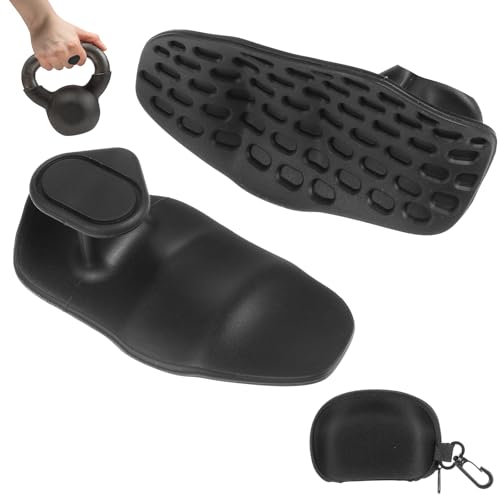 HJZHII 2 Stück Fitness Griffpolster Griffpads für Klimmzüge, Handschuhe Gym Anti-Rutsch-Griffpads mit Aufbewahrungstasche, Handflächenschutz für Kreuzheben, Klimmzugübungen Männer Frauen