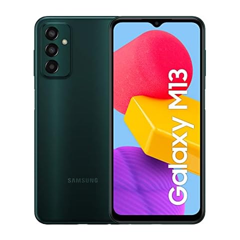 Samsung Galaxy M13 Smartphone Android Display 6,6 Zoll FHD+ TFT LCD Akku 5.000 mAh Cover