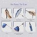 Natuquebrela Compact Travel Umbrella Windproof - Collapsible Sturdy Small Lightweight Umbrellas Fashion Celestial Decor Automatic Umbrella for Girl