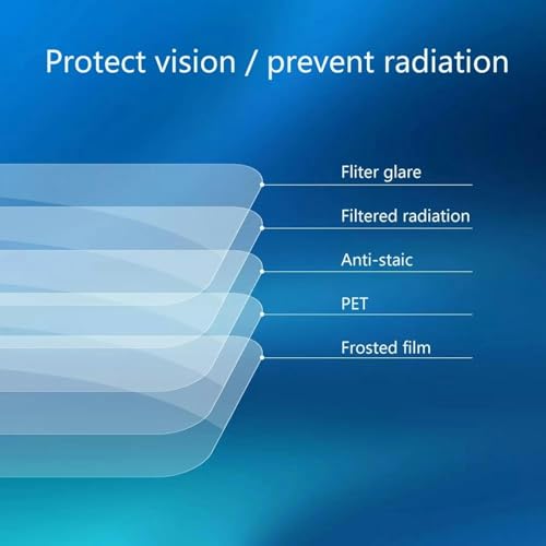 Protector de pantalla antirreflejos para TV, filtro antirreflectante, alivia la fatiga ocular para pantallas LCD, LED, OLED, QLED, 60 pulgadas, 1338 x 756 mm