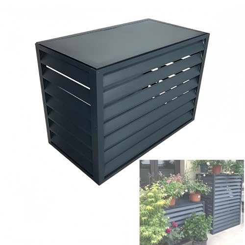 Outdoor Air Conditioning Cover Aluminum Alloy for AC Unit Decorative