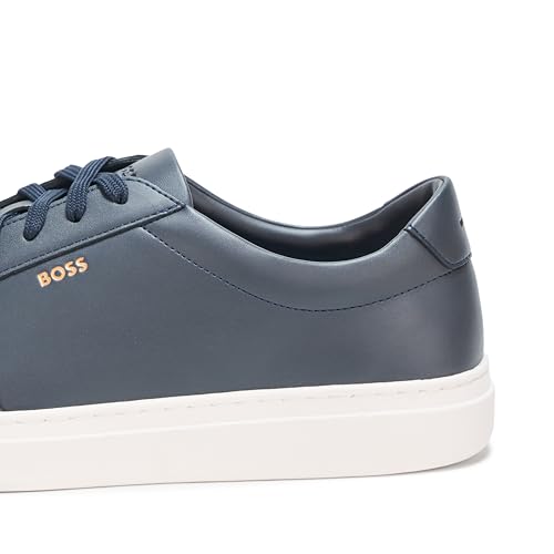 Image of BOSS Men's Kieran Smooth Leather Tennis Sneaker