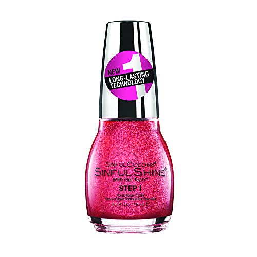 SinfulColors SinfulShine Gel Tech Nail Polish, Poison Apple, 2 oz
