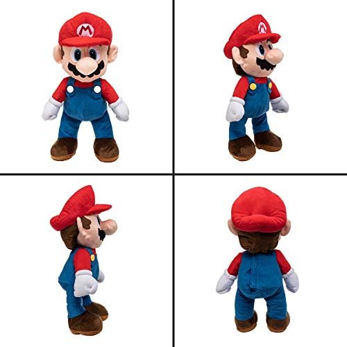 Franco Kids Bedding Plush Cuddle Pillow Buddy, One Size, Super Mario 6 41H+aO7+lRL. AC