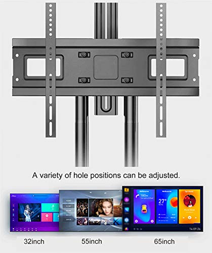 Soporte de TV móvil para 32"-65" con ruedas y estante miniatura 4
