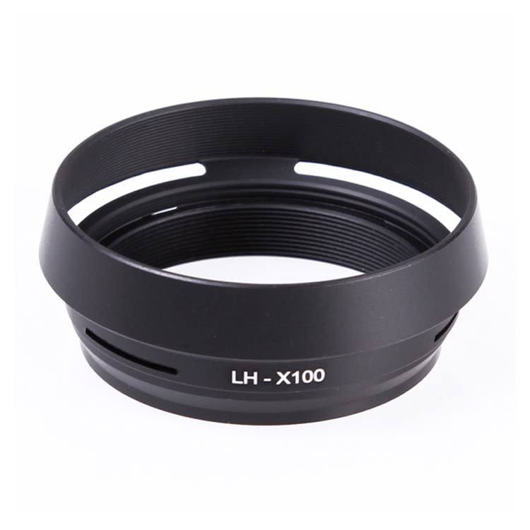 Pare-soleil LH-X100 anti-reflet pour Fujifilm X100f avec bague AR-X100