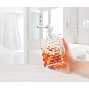 Nimbose® Cuboid Shaped Clear Liquid Soap & Handwash Dispenser Bottle for Kitchen & Bathrooms (Capacity:400 mL, Qty:1, Clear Transparent)(Plastic) Nimbose® Cuboid Shaped Clear Liquid Soap & Handwash Dispenser Bottle for Kitchen & Bathrooms (Capacity:400 mL, Qty:1, Clear Transparent)(Plastic)