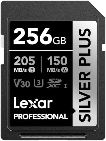 Cartão de Memória Lexar Professional Silver Plus SDXC UHS-I Card ...