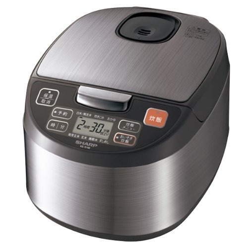 Amazon | シャープ 炊飯器 5.5合(1L)タイプ KS-S10E-S | シャープ 