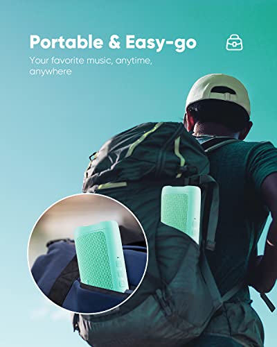 undefined Bluetooth Speaker Stocking Stuffers for Men Women Teens Boys Girls: Portable Wireless, IPX5 Waterproof, White Elephant Gifts for Adults, Up to 20H Playtime, TWS Pair, for Home/Party/Outdoor (Teal) の商品画像 5