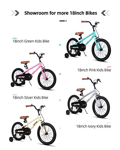 Image of JOYSTAR Kids Bike for Ages 2-12 Years Old Boys Girls, 12-20 Inch BMX Style Kid's Bikes with Training Wheels, Children Bicycle for Kids and Toddler, Multiple Colors