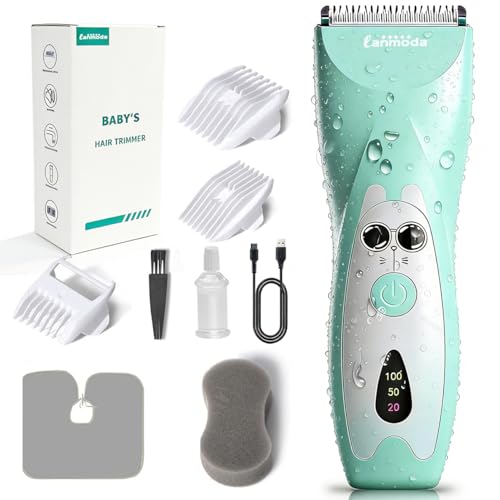 Tondeuse à cheveux pour tout-petits lavable sous la douche