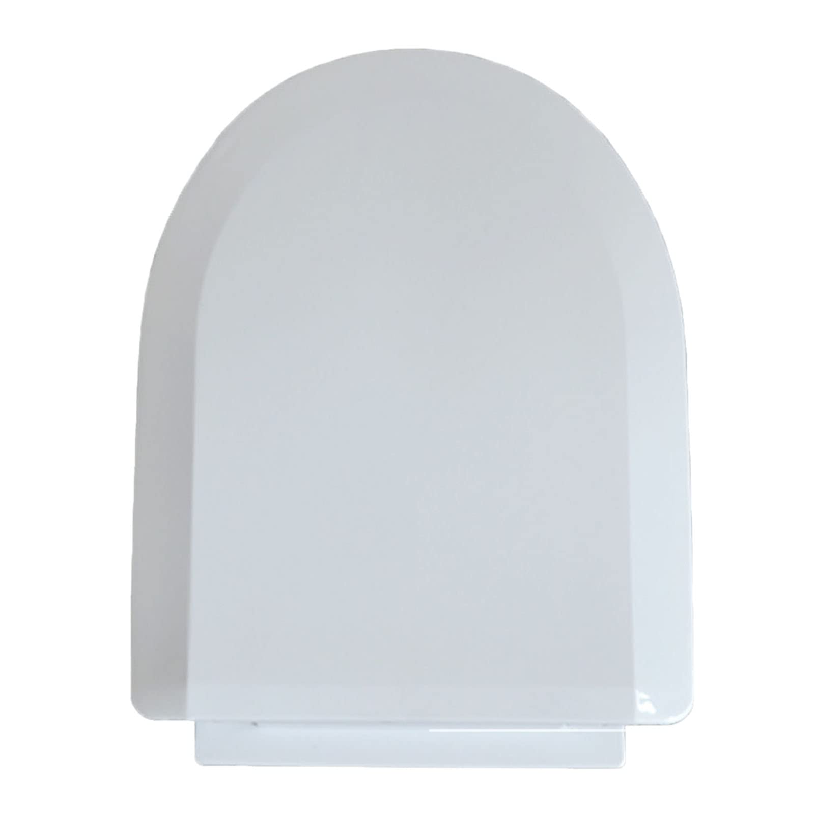Dxpsxjl White - Slow Down Round Plastic Round, Adjustable, Lightweight, Durable, Portable, User-Friendly, Compact, Toilet, Seat, Quiet, Close, Removable, Never