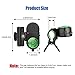 MuNanshan New 4Pcs Fishing Bite Alarm, Sensitive Electronic Fishing Alarms Indicator, Sound Bite Alert Bell with LED Lights