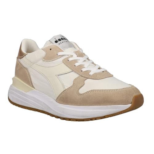 Diadora Womens Venus Dirty Lace Up Sneakers Shoes Casual - Off White2