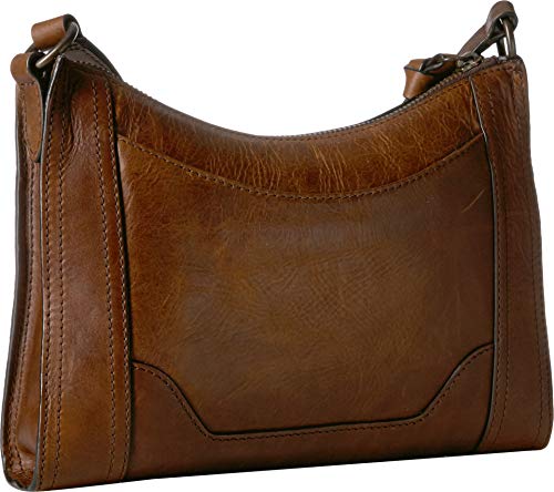 Image of Frye Women's Melissa Zip Crossbody Bag, Stylish Handbag with Adjustable Strap & Pockets
