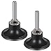 2-Pack Disc Pad Holder Shank for Roloc - 2", for Polishing, Sanding, Surface Preparation, 1/4" Shank