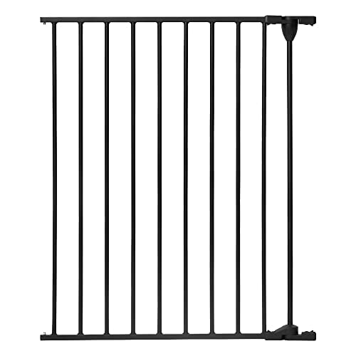 COMOMY Gate Extension 30" Tall, Suitable for 80" and 198" Wide Iron Fence Door of COMOMY, Create a Spacious and Secure Environment for Your Pets, Black by COMOMY - Used condition - CA$84.46