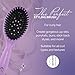 Curl Keeper Styling Brush - Gently Distributes Products and Oils from Roots, Deep Bristles for Thick Hair - Lightweight Hair Accessory