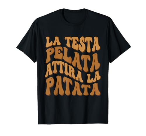 Frase divertente e simpatica per calvi. Maglietta divertente per i papà con la testa calva. Perfetta per un uomo calvo. Per uomini senza capelli.