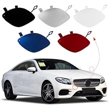 Car Front Bumper Tow Hook Cover Cap Towing Eye Fit for Mercedes-Benz E-Class W213 for E200 E220 E300 E350 E400 E550 E63 2017 2018 2019 2020 Trailer Cover Cap A2138850222Red