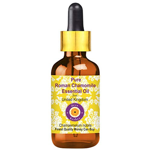 Huile essentielle de Camomille romaine Deve Herbes pour apaiser le stress et les tiraillements de la peau