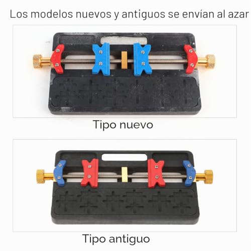 Miniatura 5 de Ftvogue Soporte De Accesorio Bga Chip Ic Soldadura Pcb Soporte De Fijación Reparación De Teléfono Herramienta De Sujeción 50 Acero 5,9 X 3,5 X 0,4 Pulgadas, Spherical Plain Bearing