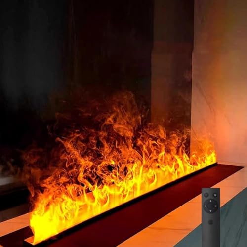 Cheminée à Vapeur d'eau 700 mm Noir