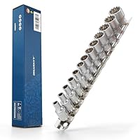 Set Chiavi A Bussola HASKYY 1/2" 10-24 Mm - 10 Pezzi, Acciaio Cromo Vanadio, Per Lavori Professionali - Foto 5