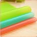 Aiosscd 7 PCS Shelf Mats Refrigerator Liners Washable Refrigerator Pads Fridge Mats Drawer Placemats Home Kitchen Gadgets Accessories Organization for Top Freezer(2green+2pink+3blue)