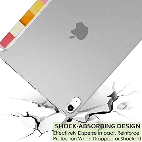 Image of DuraSafe Cases For iPad Mini 6 Gen 2021 8.3 Inch [ Mini 6th Gen ] A2567 A2568 A2569 MK7M3HN /A MLWL3HN /A MK7R3HN /A MK7P3HN /A MLWR3HN /A MK7X3HN /A MK7V3HN /A MK893HN /A Printed Cover Hard Back - Color Grid