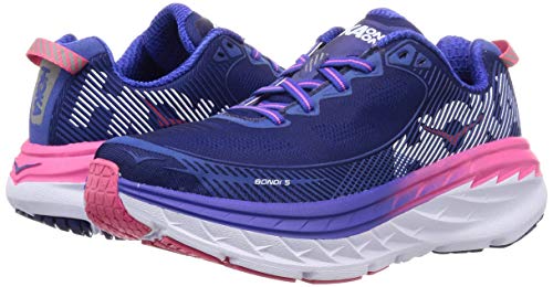 Hoka One One Bondi 5 Scarpe Corsa Donna, Blue